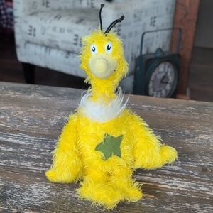 VTG Manhattan Toys Dr. Seuss Sneetch Plush Toy 2001